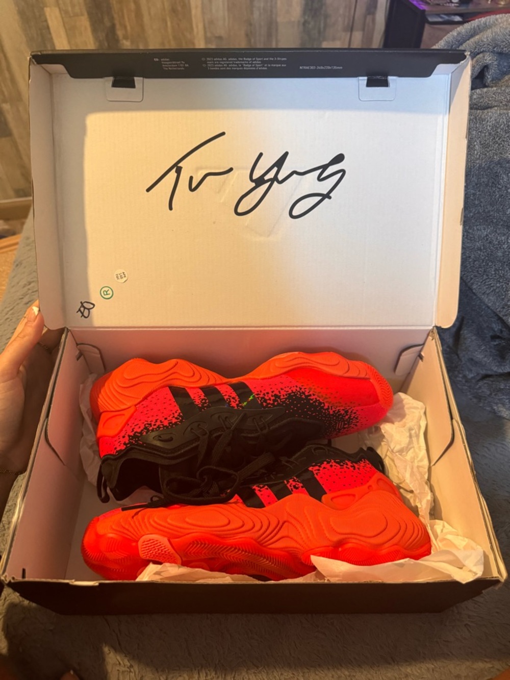 adidas trae young j 3 sneakers
